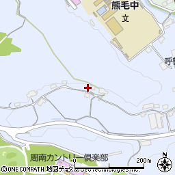 山口県周南市安田1682周辺の地図