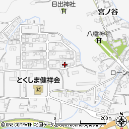 徳島県徳島市八万町新貝56-133周辺の地図