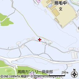 山口県周南市安田1684周辺の地図