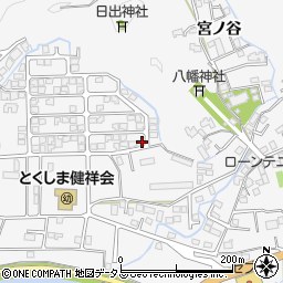 徳島県徳島市八万町新貝56-135周辺の地図