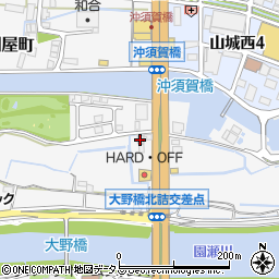 アイフルホーム徳島　沖浜店周辺の地図