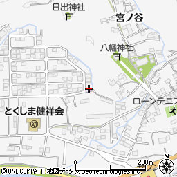 徳島県徳島市八万町新貝56-144周辺の地図