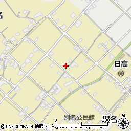 愛媛県今治市別名643-1周辺の地図