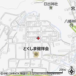 徳島県徳島市八万町新貝56-29周辺の地図