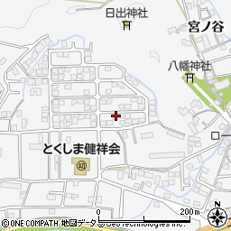 徳島県徳島市八万町新貝56-126周辺の地図