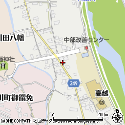 徳島県吉野川市山川町町46周辺の地図