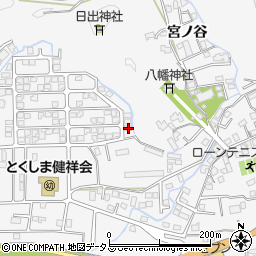 徳島県徳島市八万町新貝56-143周辺の地図