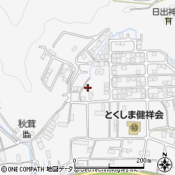 徳島県徳島市八万町新貝58-2周辺の地図