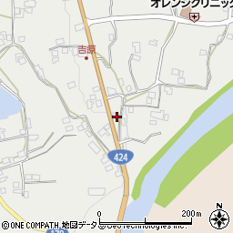和歌山県有田郡有田川町吉原638周辺の地図