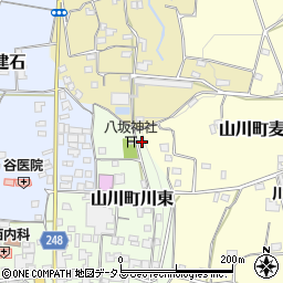 徳島県吉野川市山川町川東267周辺の地図