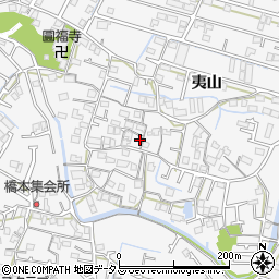 徳島県徳島市八万町夷山151-1周辺の地図