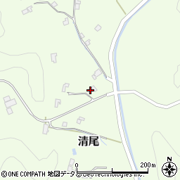 山口県周南市清尾624周辺の地図