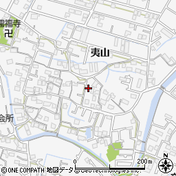 徳島県徳島市八万町夷山179周辺の地図