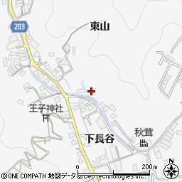 徳島県徳島市八万町下長谷213周辺の地図