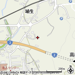 山口県山陽小野田市埴生2410周辺の地図