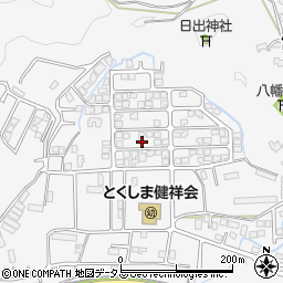 徳島県徳島市八万町新貝56-38周辺の地図