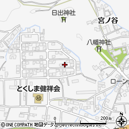 徳島県徳島市八万町新貝56-119周辺の地図