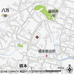 徳島県徳島市八万町橋本236周辺の地図