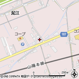 株式会社中四国クボタ防府営業所周辺の地図