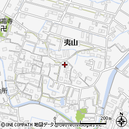 徳島県徳島市八万町夷山174周辺の地図