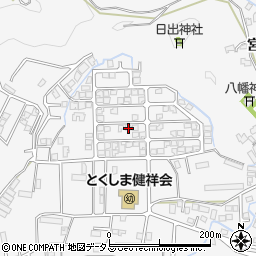 徳島県徳島市八万町新貝56-44周辺の地図