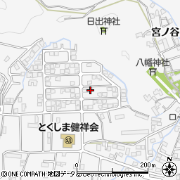 徳島県徳島市八万町新貝56-113周辺の地図