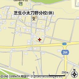 徳島県三好市三野町太刀野636周辺の地図