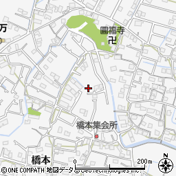 徳島県徳島市八万町橋本234周辺の地図