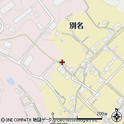 愛媛県今治市別名791周辺の地図