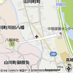 徳島県吉野川市山川町町275周辺の地図