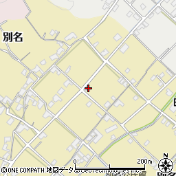 愛媛県今治市別名640周辺の地図