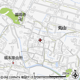 徳島県徳島市八万町夷山155-1周辺の地図