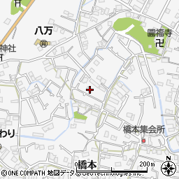 徳島県徳島市八万町橋本193周辺の地図