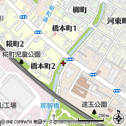 揚柳橋周辺の地図