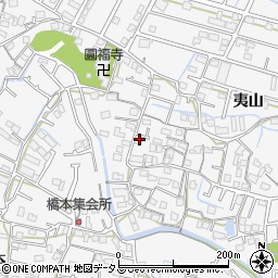徳島県徳島市八万町夷山139-8周辺の地図