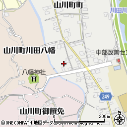 徳島県吉野川市山川町町279周辺の地図