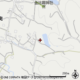 和歌山県有田郡有田川町奥871周辺の地図