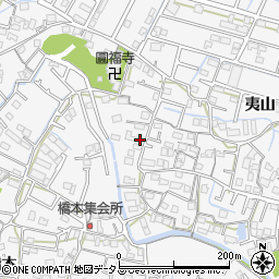 徳島県徳島市八万町夷山60周辺の地図