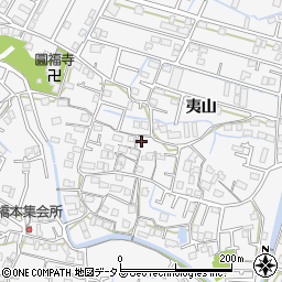 徳島県徳島市八万町夷山160周辺の地図