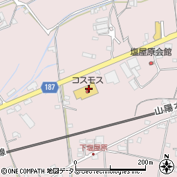 山口県防府市植松831周辺の地図