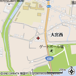 徳島県美馬市美馬町大宮西54周辺の地図