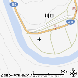 和歌山県有田郡有田川町川口5周辺の地図