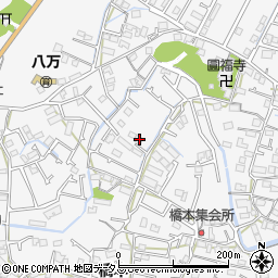 徳島県徳島市八万町橋本199周辺の地図