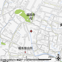 徳島県徳島市八万町夷山56-3周辺の地図