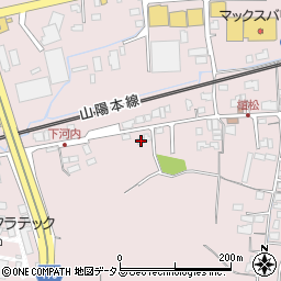 山口県防府市植松710周辺の地図