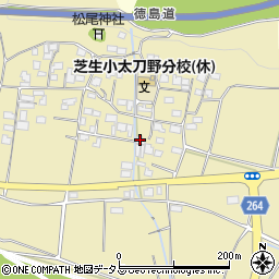 徳島県三好市三野町太刀野629周辺の地図