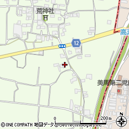 徳島県三好市三野町清水452周辺の地図