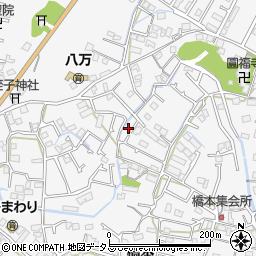 徳島県徳島市八万町橋本41周辺の地図