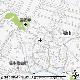 徳島県徳島市八万町夷山141周辺の地図