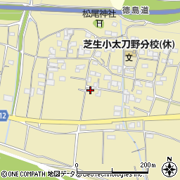 徳島県三好市三野町太刀野1002周辺の地図
